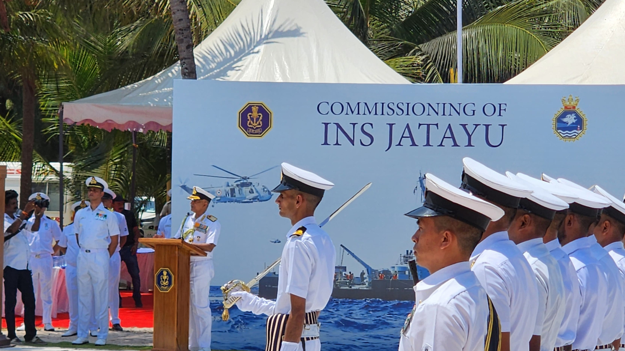 Indian Navy commissions INS Jatayu base to strengthen operational reach in Lakshadweep